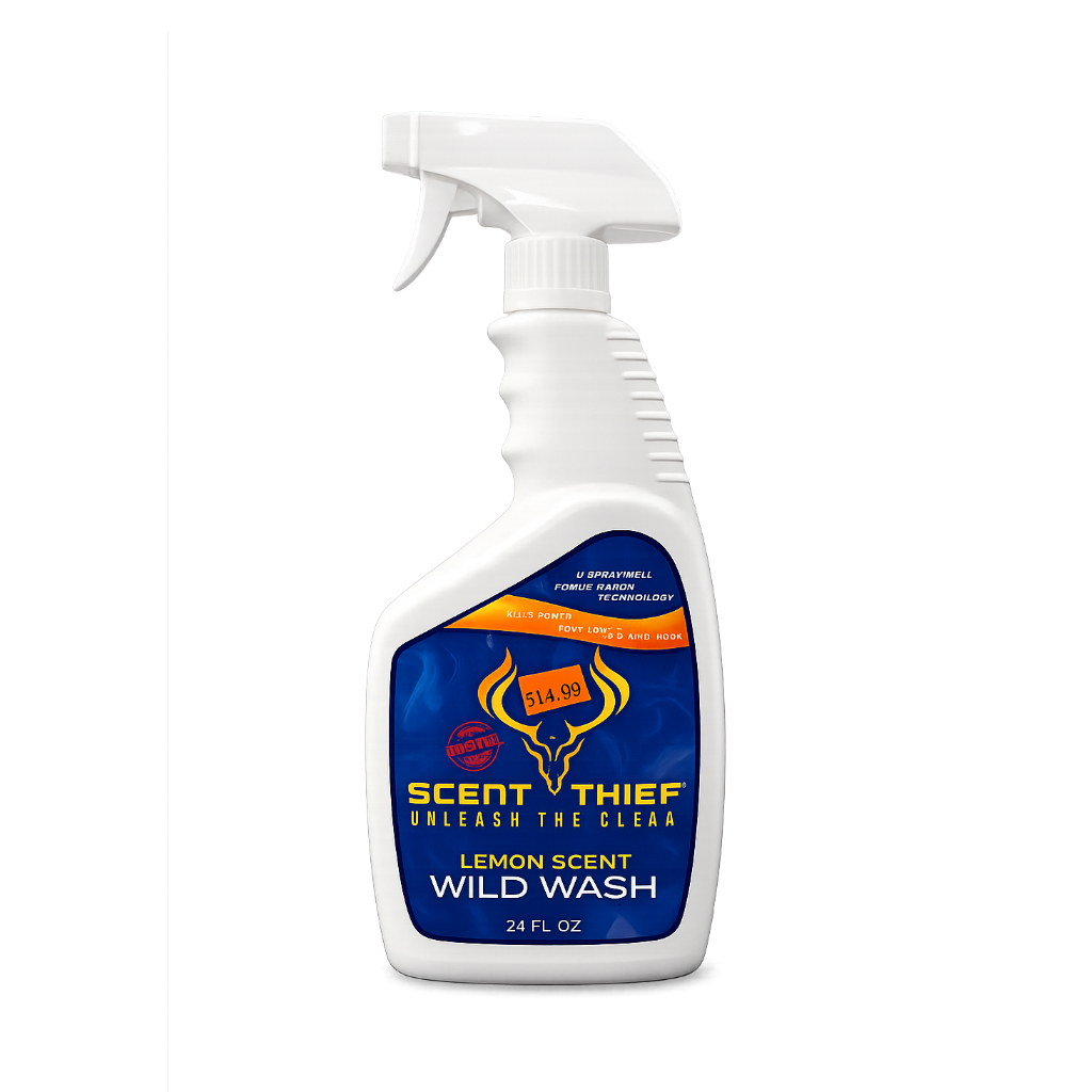 best scents and lures for fishing and hunting - Lemon Scent Wild Wash spray bottle