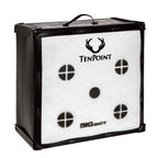 BIGshot Iron Man 650 TenPoint Edition target with logo and shooting marks for crossbows.