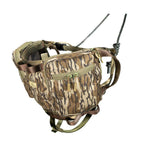 Tethrd Workhorse Tree Saddle Kit in camouflage pattern with straps and attachment points
