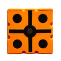 Delta McKenzie Predator Replacement Technical Core orange target face with black crosshair and scoring rings