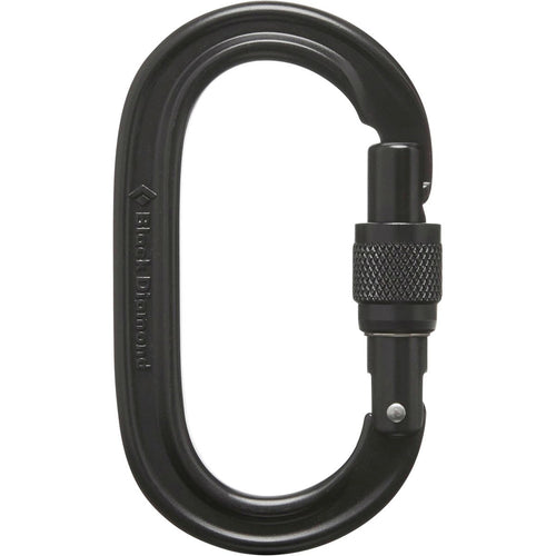 Black Diamond Oval Keylock Screwgate by Black Diamond