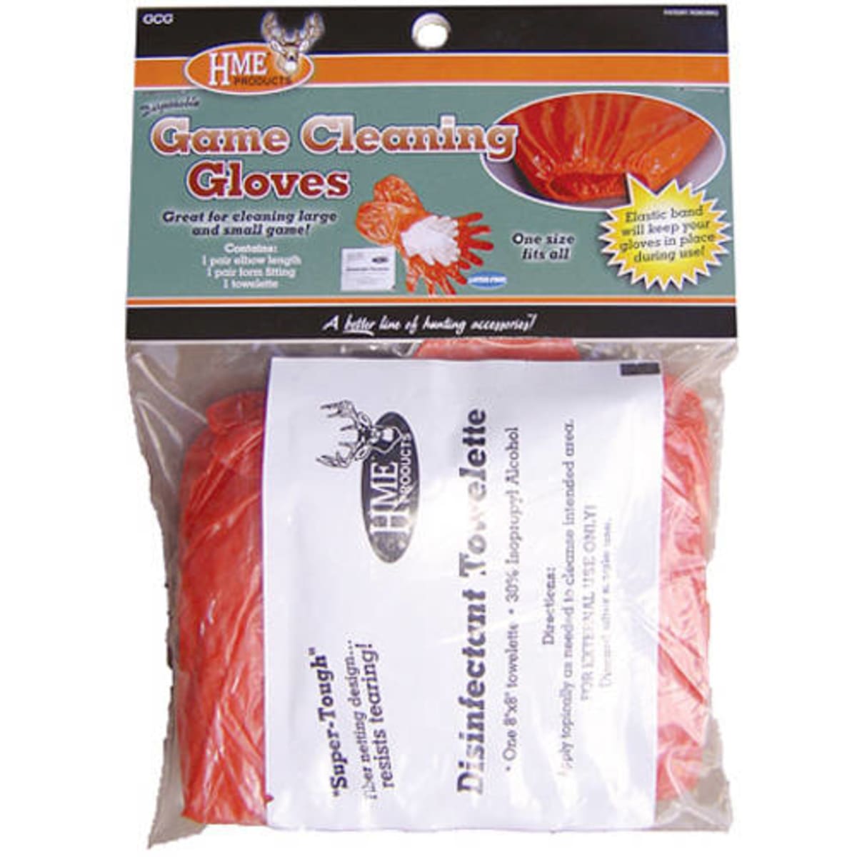 HME Disposable Game Cleaning Gloves by HME