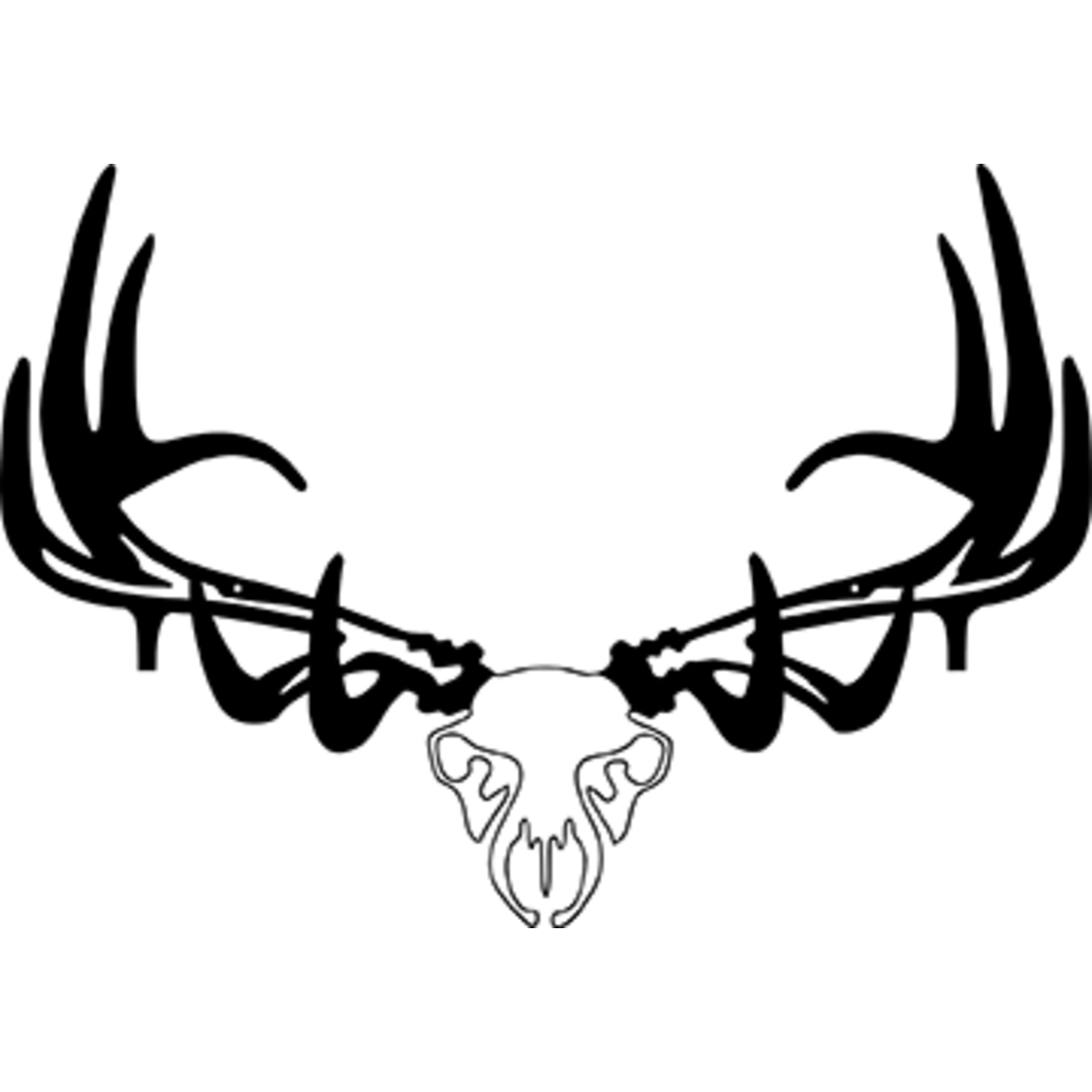 Raxx Hanger Diamond Elk Skull by Raxx INC