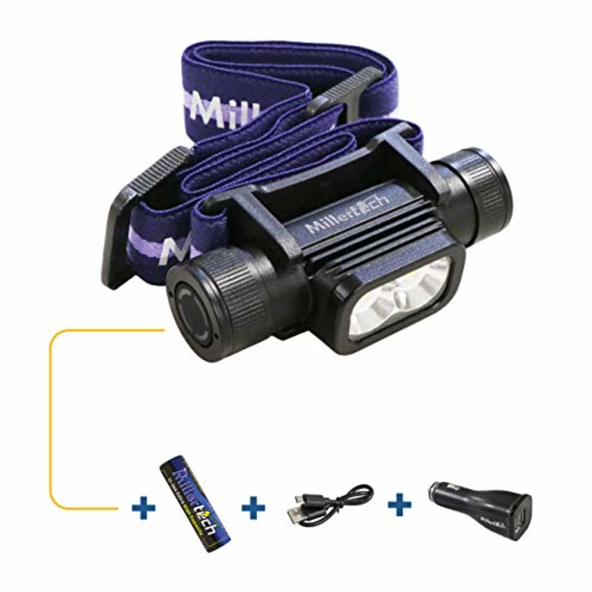 Millertech Sportster Rechargeable Headlamp by Millertech