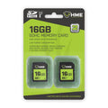 HME SDHC Memory Card 16GB 2 Pack by HME