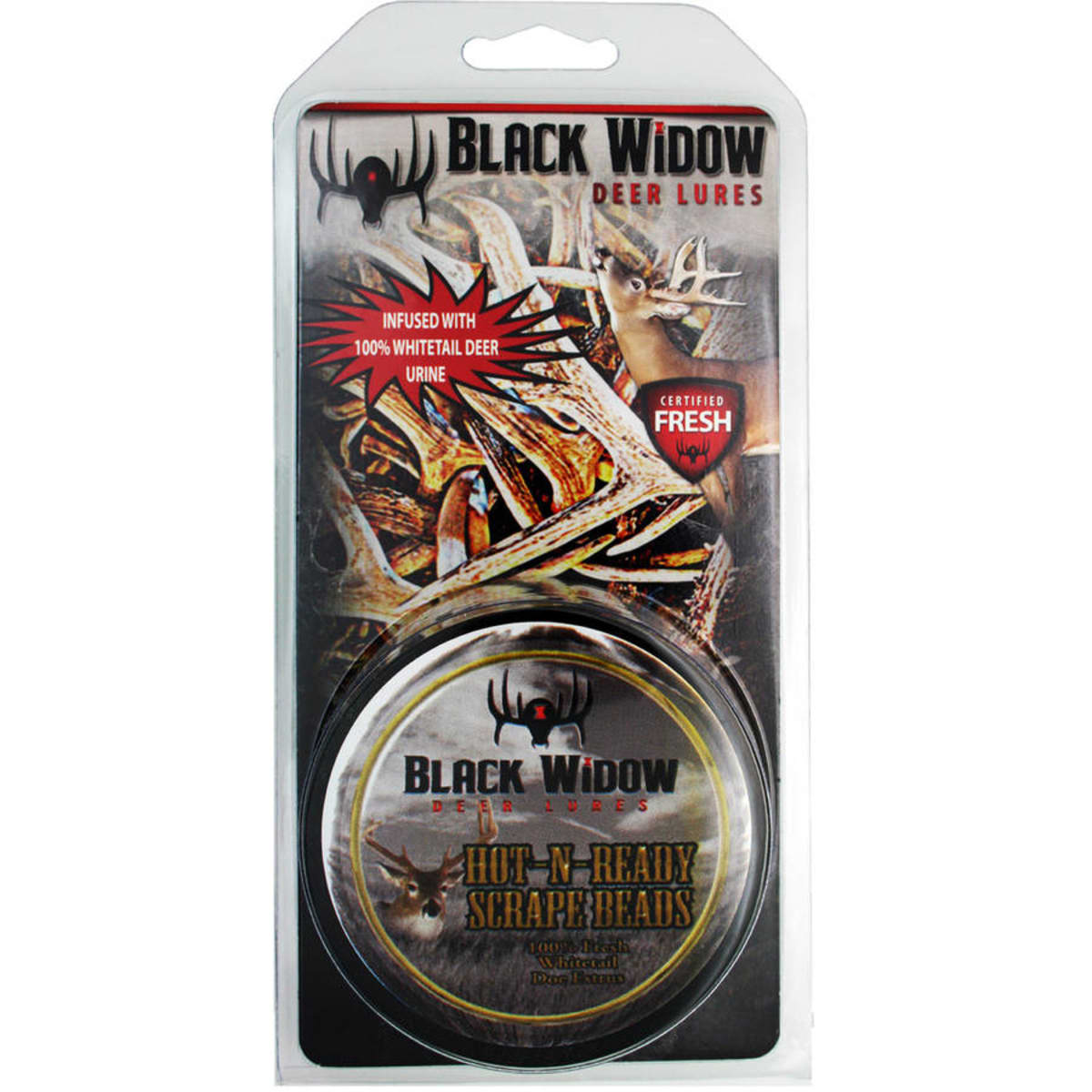 Black Widow Hunt-N-Ready Scrape Beads by Black Widow Deer Lures