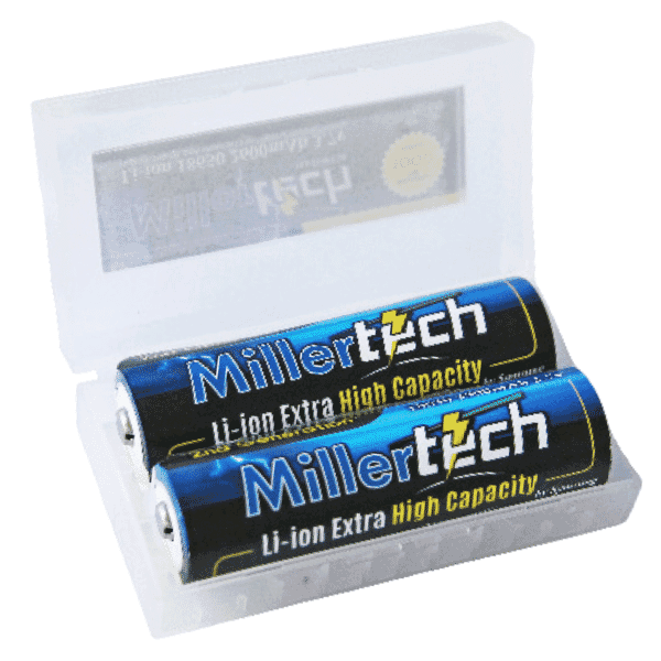 Millertech 18650 Rechargeable 2nd Gen Battery