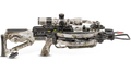 TenPoint Flatline 460 crossbow with reverse-draw design and scope, camouflage finish