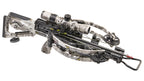 TenPoint Flatline 460 crossbow with reverse-draw platform, scope and stock in camouflage pattern