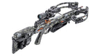 Wicked Ridge Invader M1 de-cock crossbow with scope mounted, showing speed and accuracy design