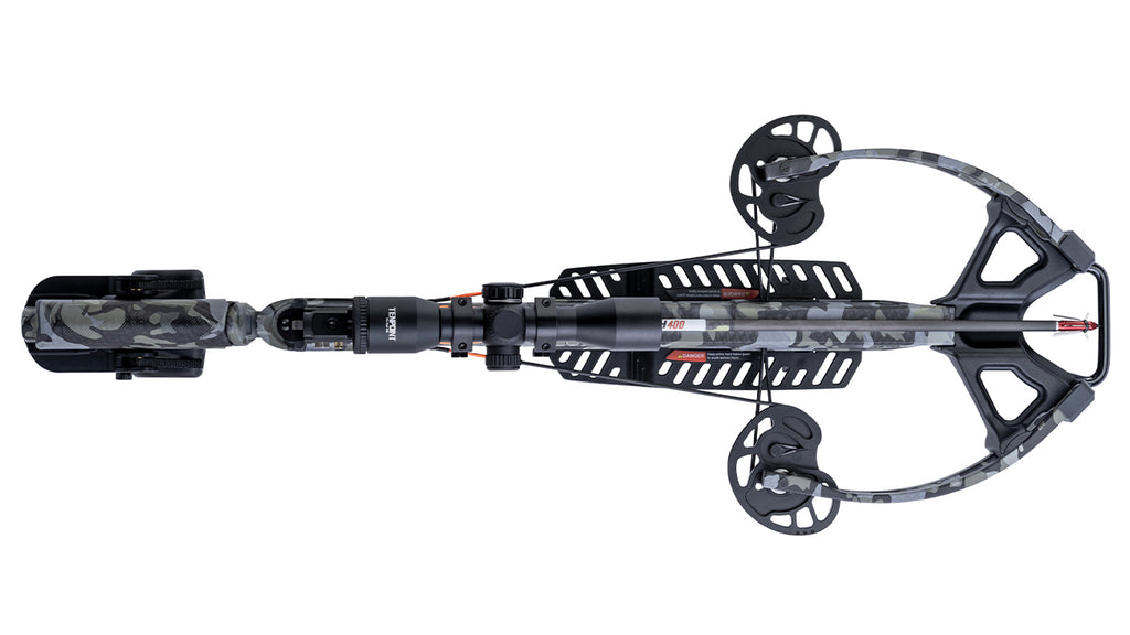 Wicked Ridge Invader M1 de-cock crossbow with 390 FPS speed, precision hunting equipment