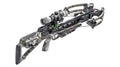 TenPoint Turbo X crossbow with scope and camo finish shown from side angle