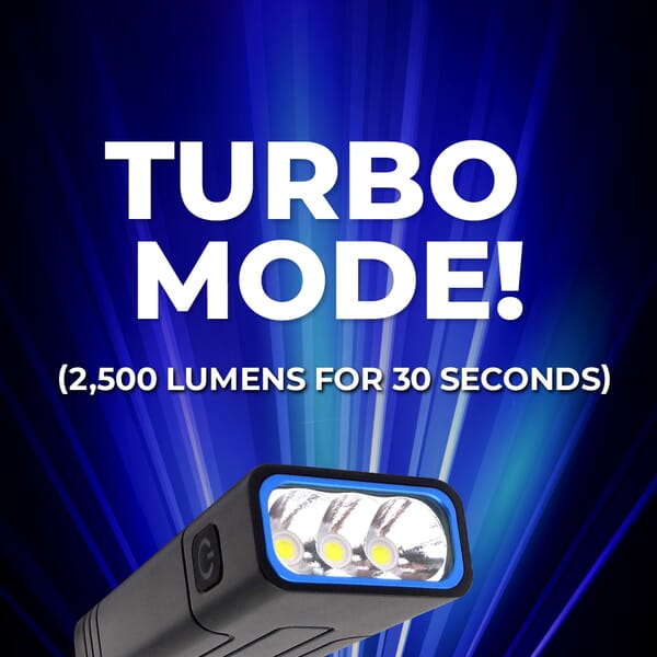 Millertech 567 3LED Rechargeable Flashlight