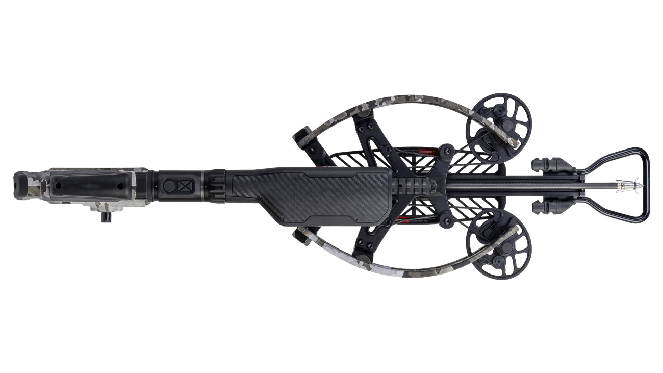 TenPoint TRX Ultra Oracle X crossbow with reverse-draw design and rangefinding technology for hunting