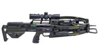 TenPoint TX Ultra 26.5 crossbow with scope mounted, high-performance forward-draw design for hunters and competitive shooters
