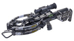 TenPoint TX Ultra 26.5 Vision crossbow with scope mounted, 410 FPS high-speed hunting crossbow