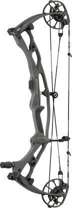 Hoyt Carbon RX-10 bow with XTS Tuning System and HBX Gen 4 cam displayed on white background